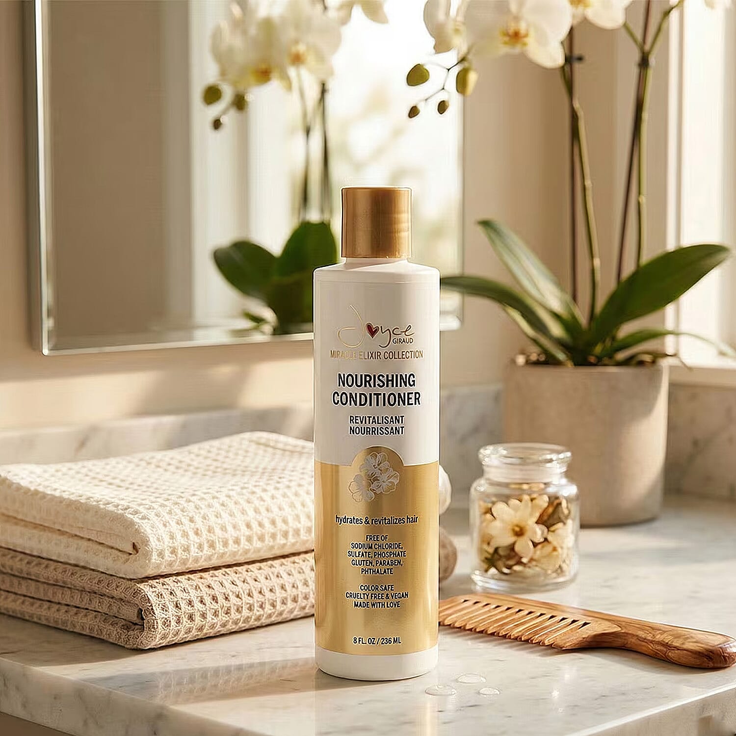 Joyce Giraud Beauty Miracle Elixir Collection Nourishing Conditioner (8oz) Made in US
