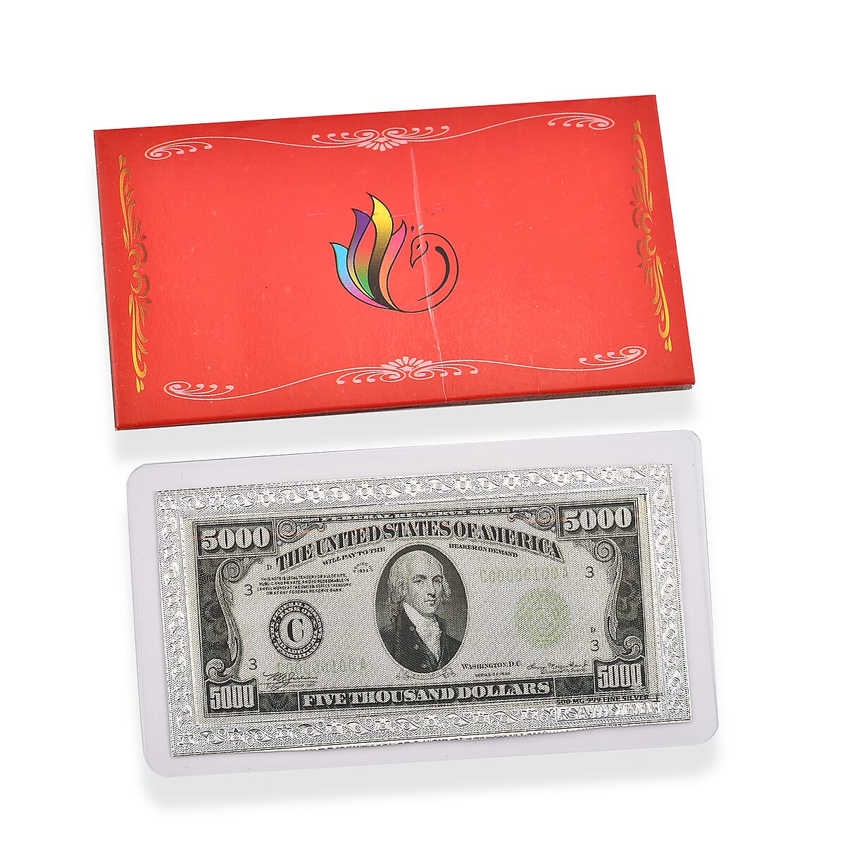 999 Fine Silver American Legacy Currency Tribute Embossed Sheet 500mg image number 7