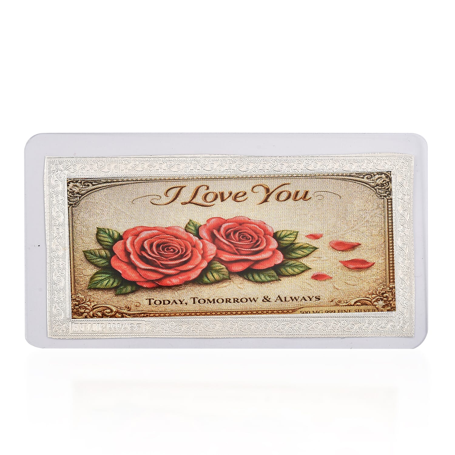 999 Fine Silver Forever & Always - A Love Like Ours is Forever Sheet 500mg