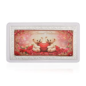999 Fine Silver My Sweet Valentine - Forever In My Heart Sheet 500mg