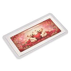 999 Fine Silver My Sweet Valentine - Forever In My Heart Sheet 500mg