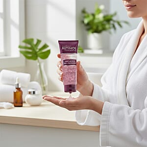 Retinol Vitamin Enriched Anti-Aging Daily Gel Cleanser (4oz) Made in US (Ships in 5 to 7 Business Days)