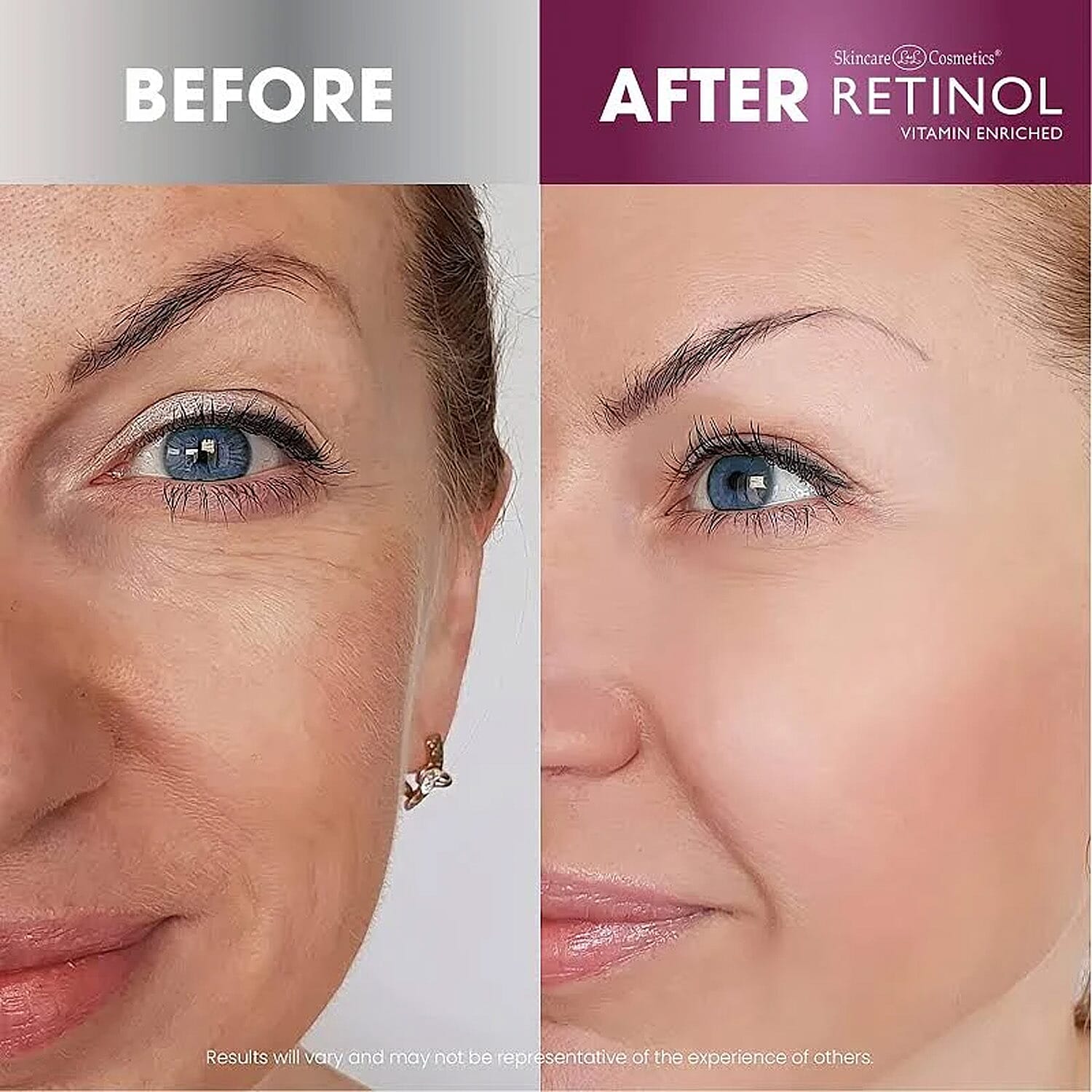 Retinol Vitamin Enriched Day & Night Duo (2x 1oz) Made in US