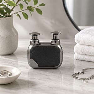 Closeout Mini Massager with 3 Massage Heads -Black