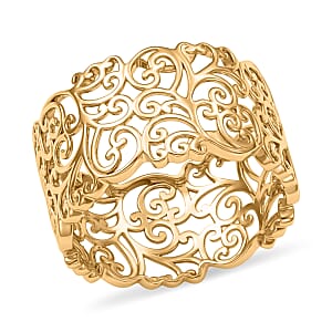 Luxoro Fillegree Ring in 10K Yellow Gold (Size 10.0) 3.0 Grams