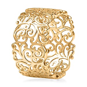 Luxoro Fillegree Ring in 10K Yellow Gold (Size 10.0) 3.0 Grams
