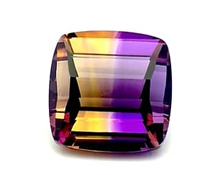 AAAA Ametrine Beryl Cut (Cush 16X16) 18.00 ctw