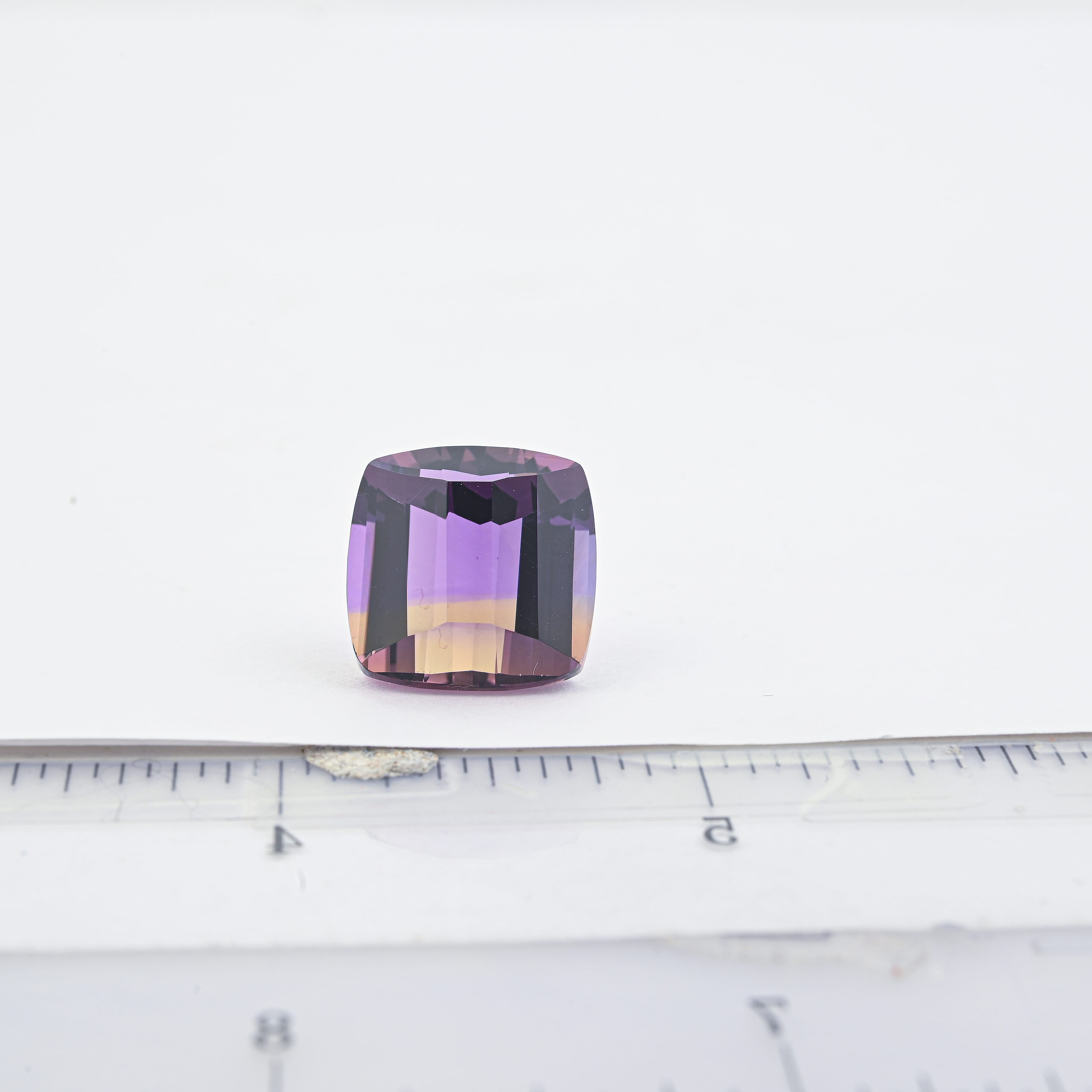 AAAA Ametrine Beryl Cut (Cush 16X16) 18.00 ctw