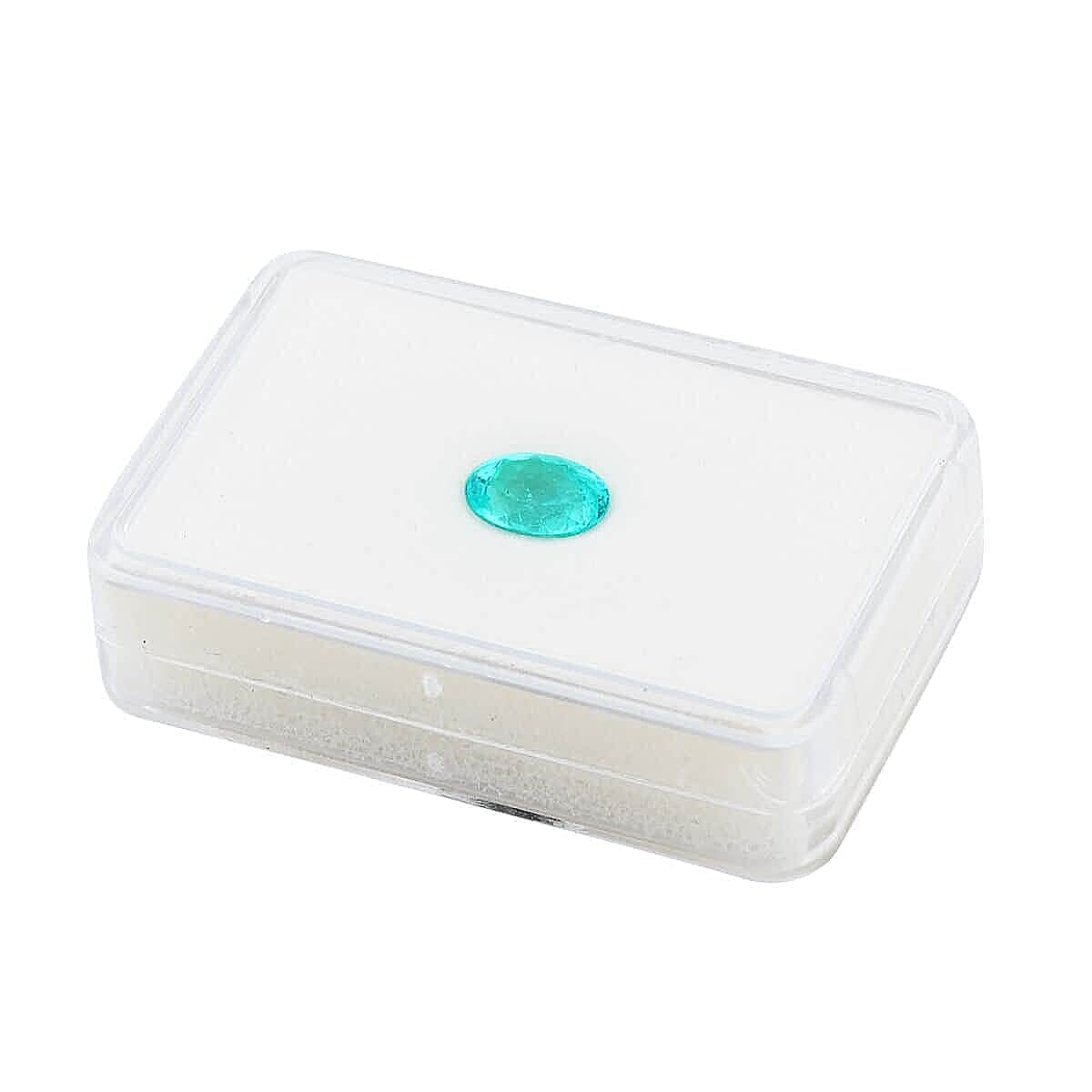 Certified & Appraised AAAA Paraiba Tourmaline (Ovl free size) 0.50 ctw image number 3