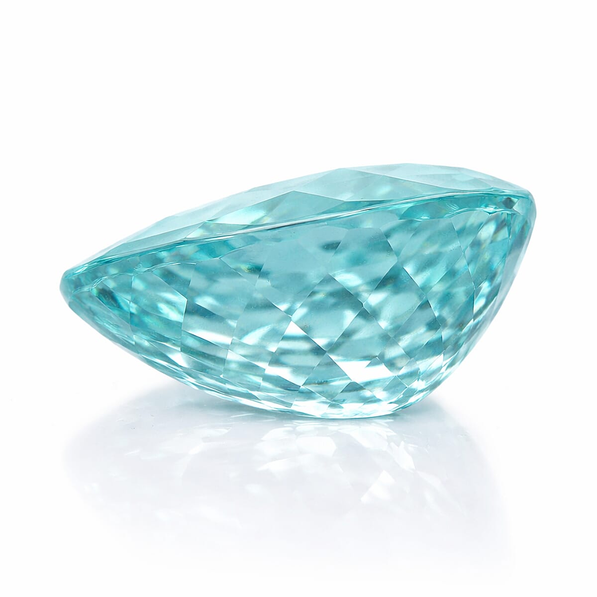 Certified & Appraised AAAA Paraiba Tourmaline (Pear free size) 0.50 ctw image number 2