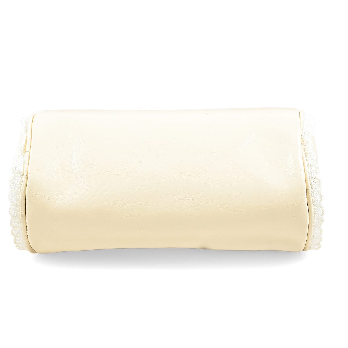 Passage Cream Faux Leather Round Crossbody Bag image number 2