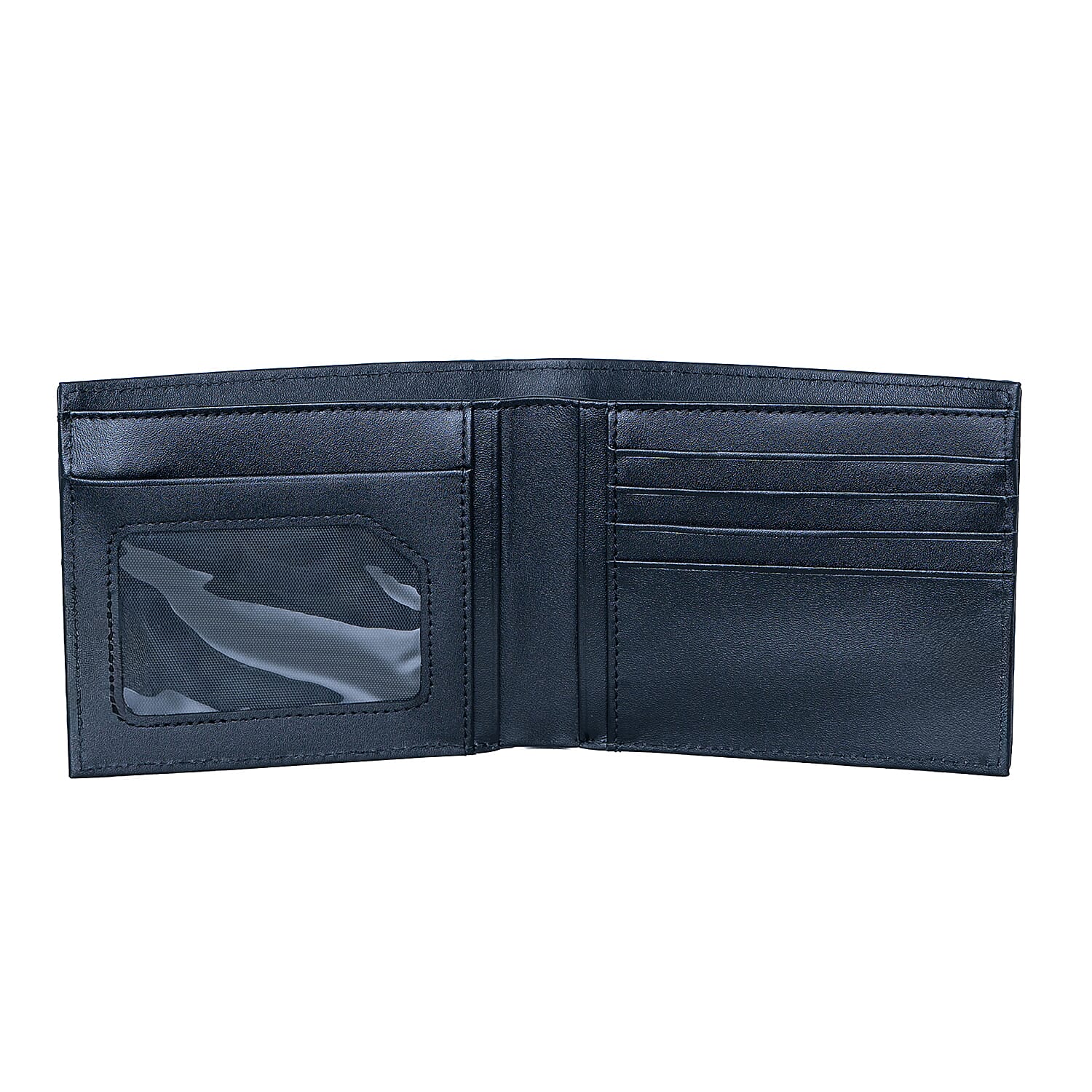 Closeout The Grand Pelle Black Crocodile Genuine Leather Wallet