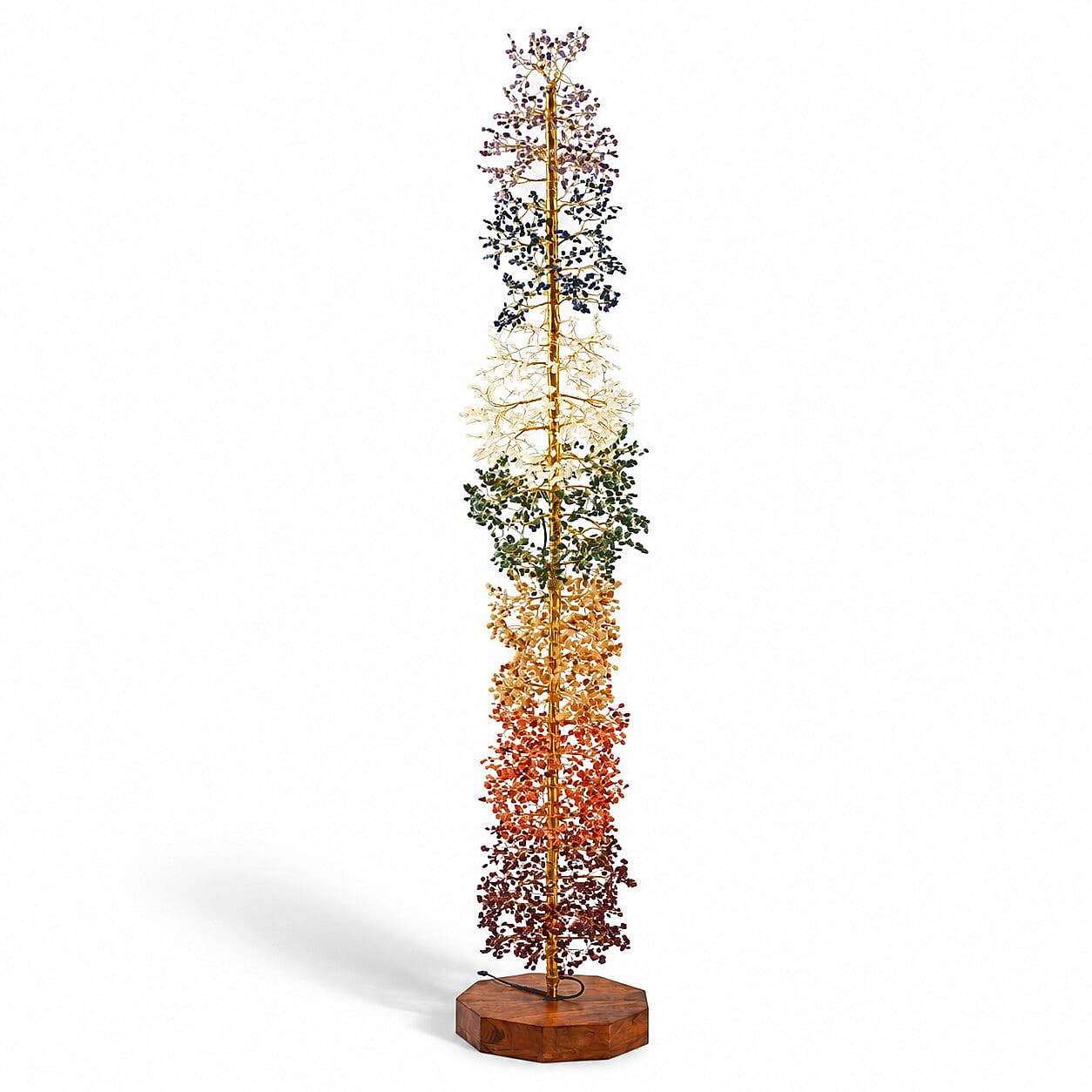 Livmore Multi Color Bliss and Beyond Wish Tree 7 Chakra 5000 Beaded