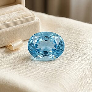 Certified & Appraised AAAA Santa Maria Aquamarine (Ovl 9x7 mm) 1.80 ctw