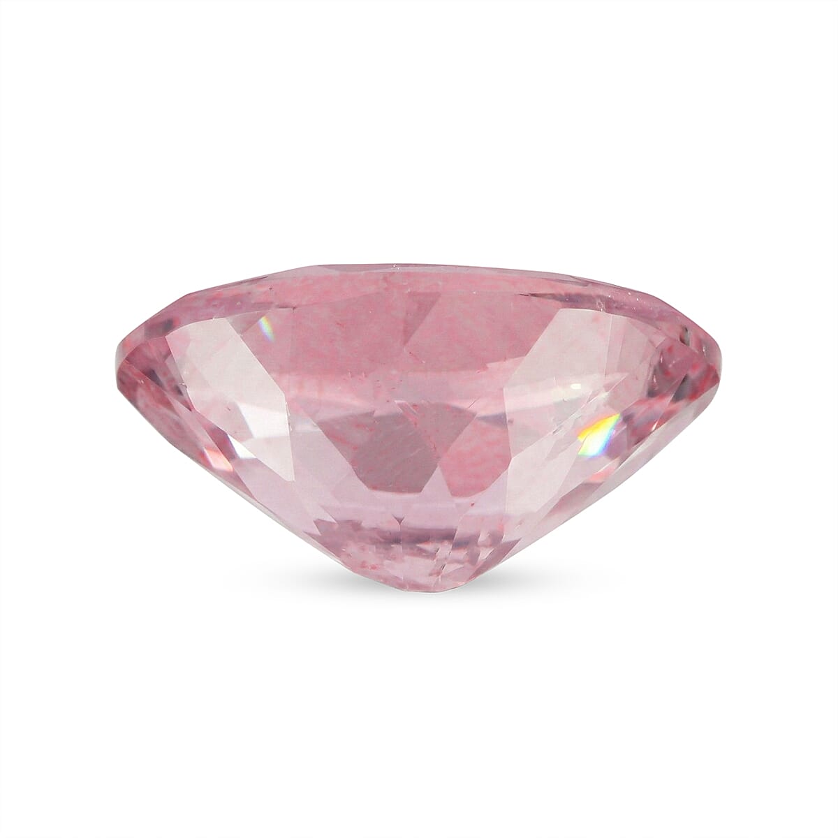 Certified & Appraised AAAA Palmeiras Pink Morganite (Ovl 10x8 mm) 2.00 ctw image number 3