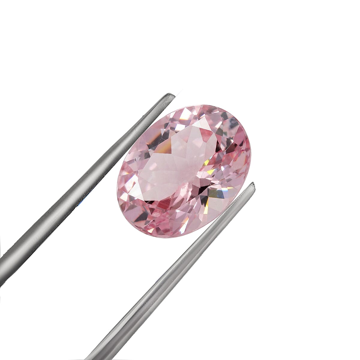Certified & Appraised AAAA Palmeiras Pink Morganite (Ovl 10x8 mm) 2.00 ctw image number 4