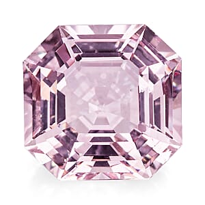 Certified & Appraised AAAA Asscher Cut Palmeiras Pink Morganite (Sqr 8x8 mm) 2.00 ctw