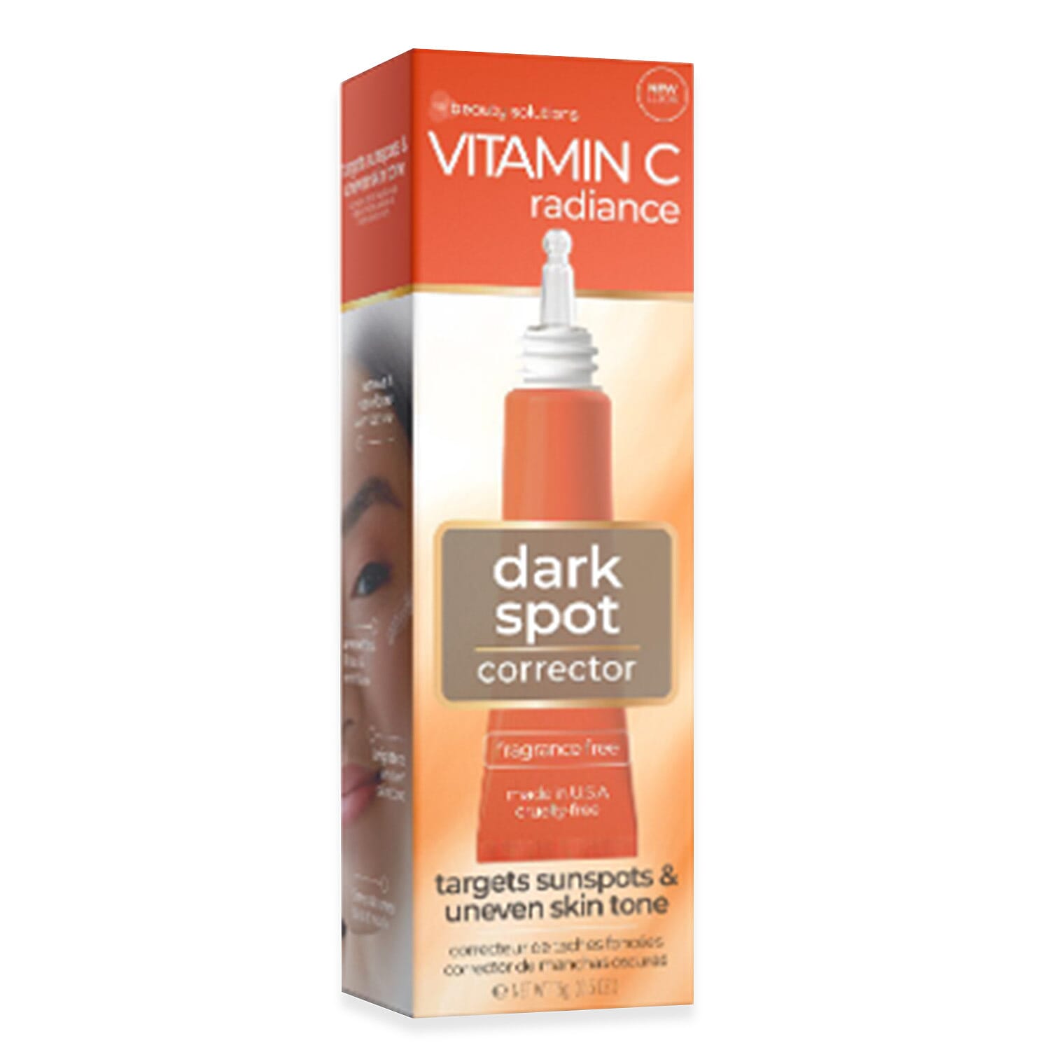Beauty Solutions Vitamin C Radiance Dark Spot Corrector (0.5oz) Made in US