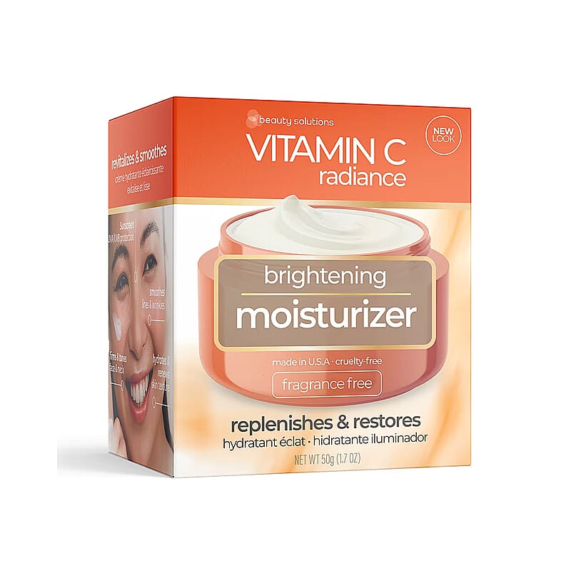 Beauty Solution Vitamin C Radiance Brightening Moisturizer (1.7oz) Made in US