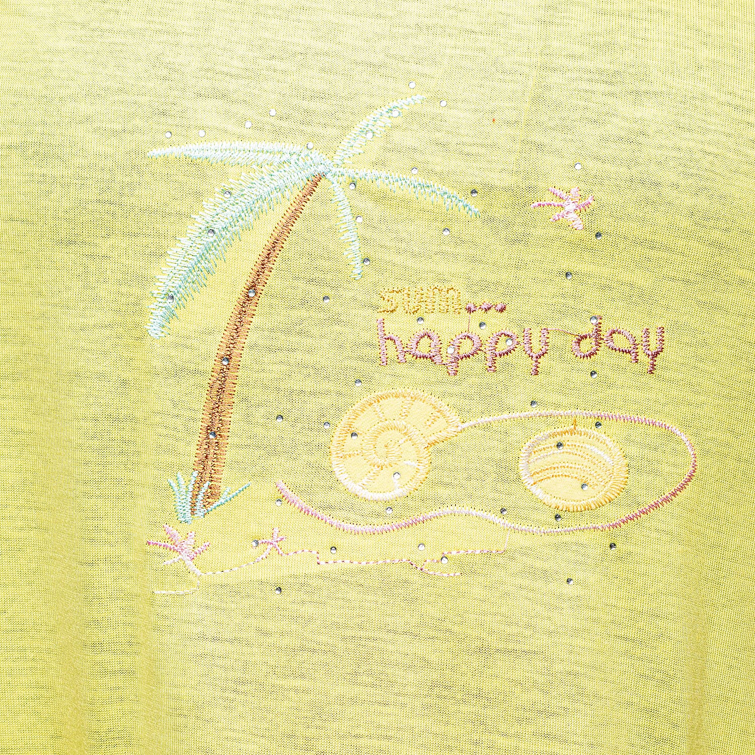 Lati Sleeveless Solid Yellow Sundress with Pockets XL