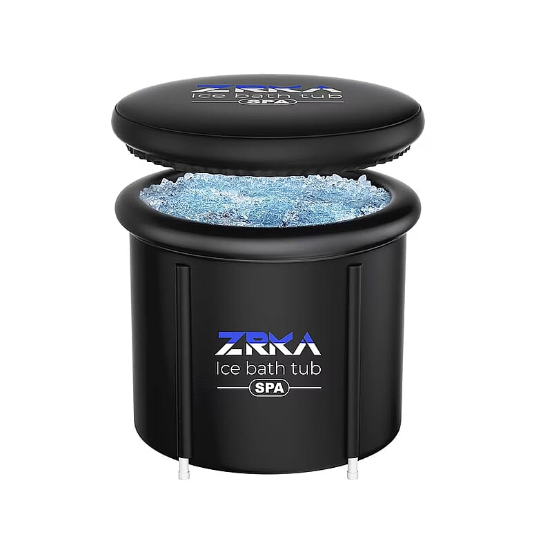 Zrka Spa Ice Bathtub Cold Plunge with Cover, Case & Accessories