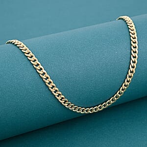 3.5mm Miami Cuban Necklace in 10K Yellow Gold 6.5 Grams 20 Inches