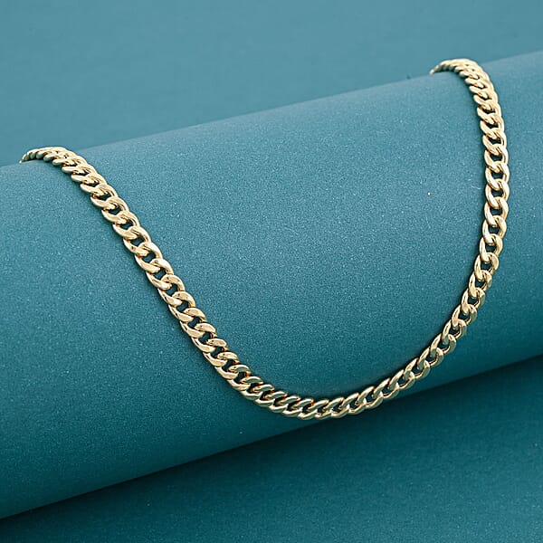 3.5mm Miami Cuban Necklace in 10K Yellow Gold 7 Grams 22 Inches