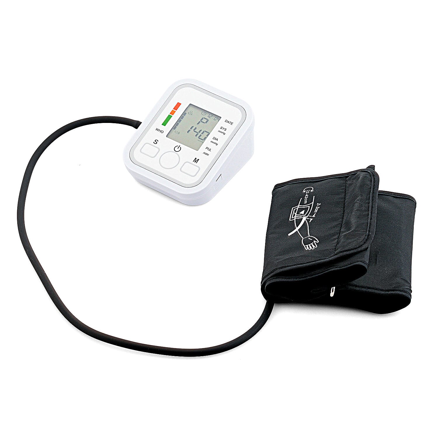 Livmore White Blood Pressure Monitor with USB wire