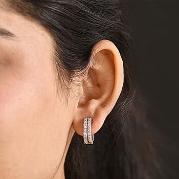 Rhodium Over Sterling Silver - Product card gallery slide 2 (10178478997817)