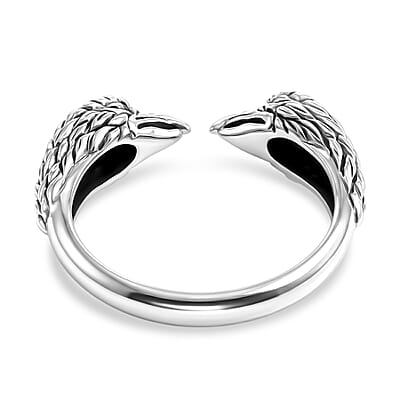 D'Joy Bali Legacy Egle Ring in Sterling Silver (Size 5.0) 3.80 Grams