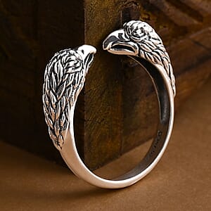 D'Joy Bali Legacy Egle Ring in Sterling Silver (Size 8.0) 3.80 Grams