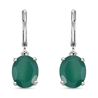 EverTrue Verde Onyx and Chrome Diopside 8.00 ctw Ring in 18K YG Plated and Platinum Bond (Size 7.0)
