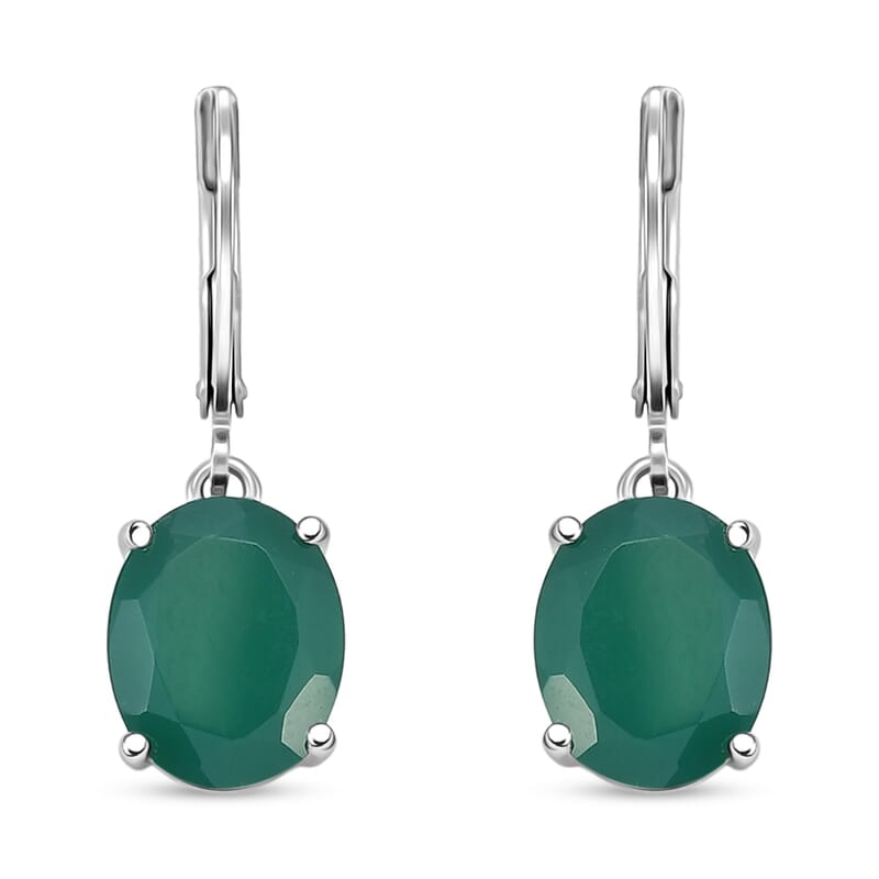 EverTrue Verde Onyx and Chrome Diopside 8.00 ctw Ring in 18K YG Plated and Platinum Bond (Size 7.0)