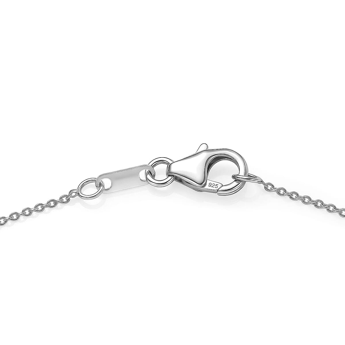 Luxuriant Lab Grown Diamond G-H SI 0.25 ctw Necklace in Rhodium Over Sterling Silver 20 Inches  image number 3