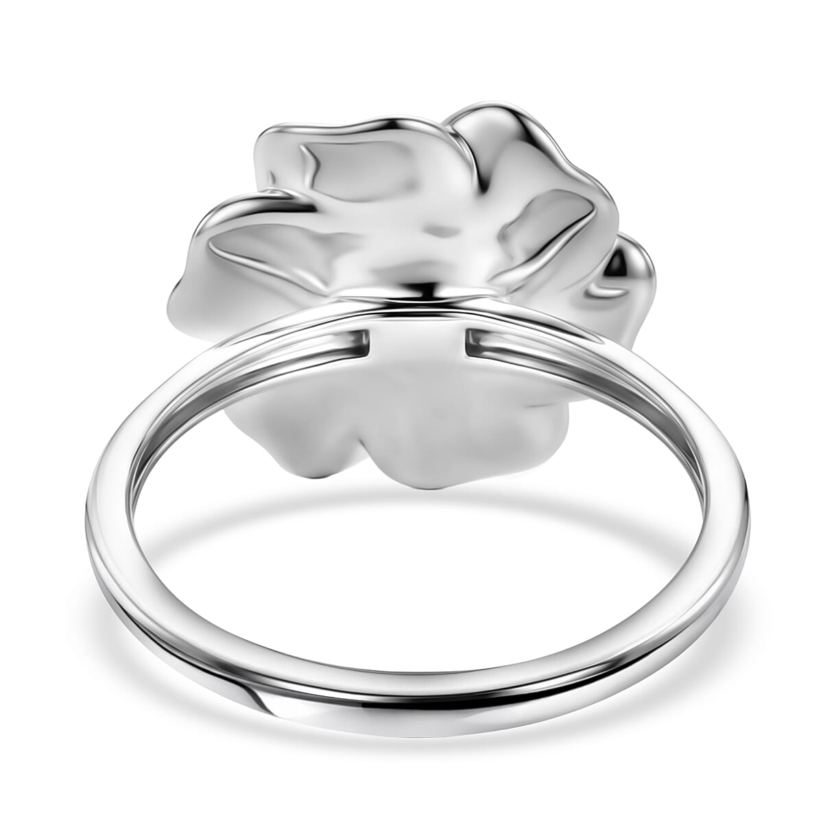 Bloom of Power Ring in 950 Palladium (Size 6.0) 4.07 Grams (Del. in 10-12 Days) image number 4