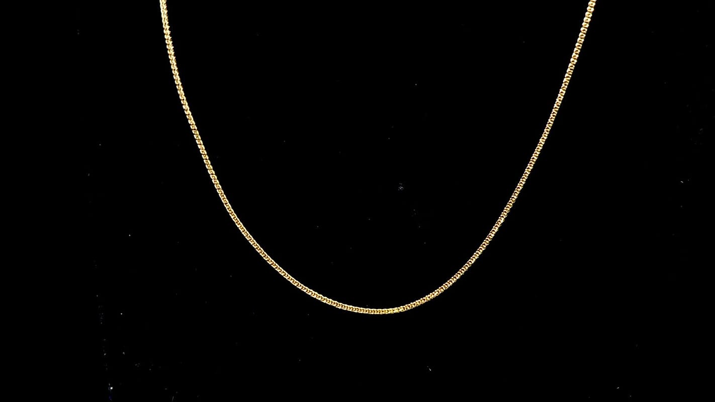 Luxoro 10K Yellow Gold Triple Spiga Chain Necklace (20 Inches) (1.85 g)