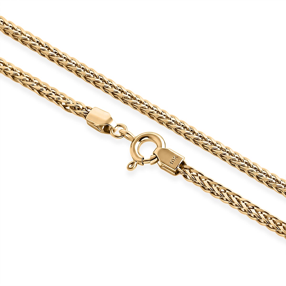 Luxoro Triple Spiga Chain Necklace in 10K Yellow Gold (20 Inches) 1.85 Grams image number 3