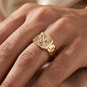 Luxoro Dragon Ring in 10K Yellow Gold (Size 10.0) 2.50 Grams