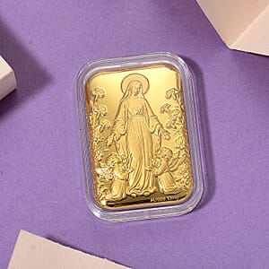 24K Golden Blessed Mother Embossed Sheet (31x45.5mm) 10mg