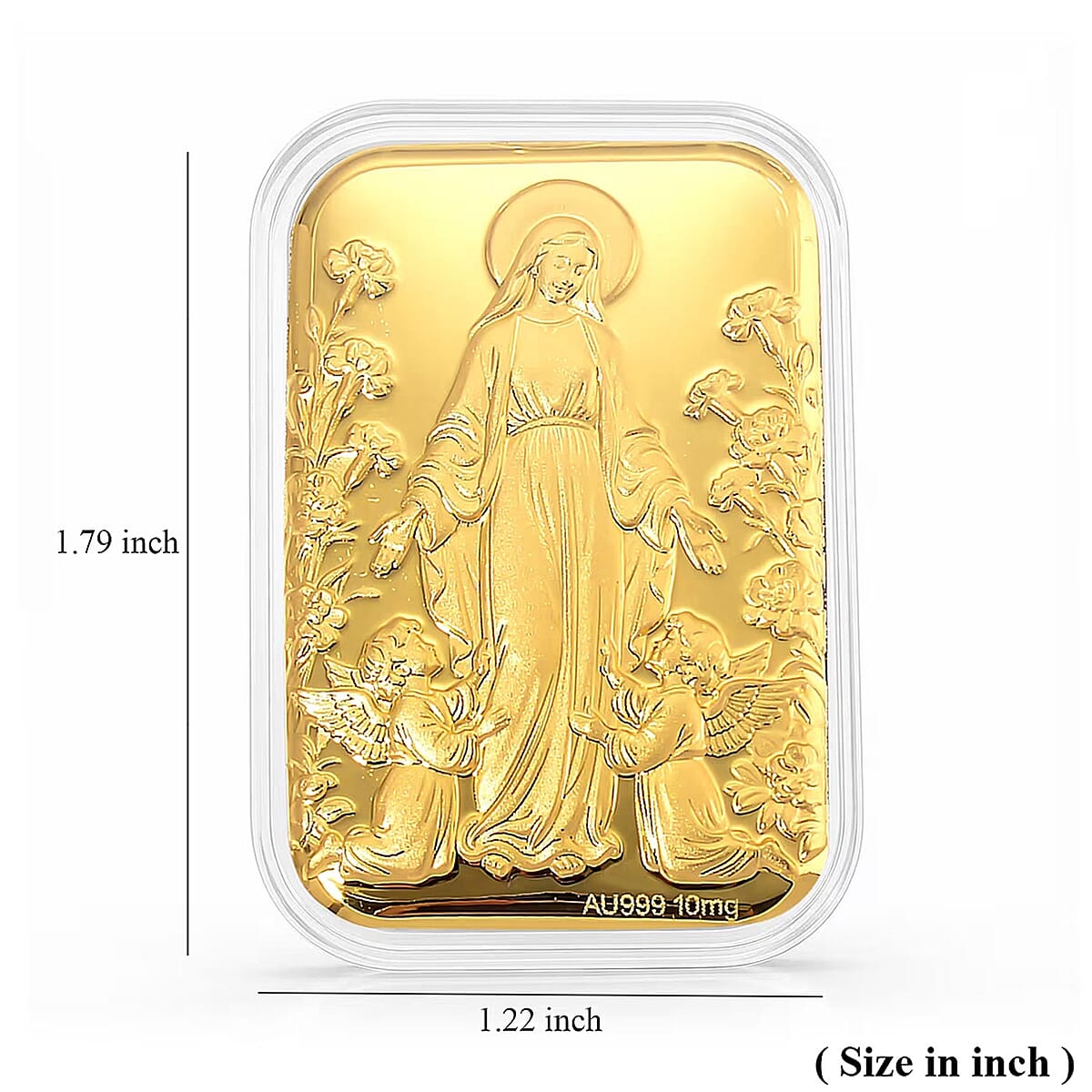 Blessed Mother 24k Gold Embossed Sheet 10mg image number 5