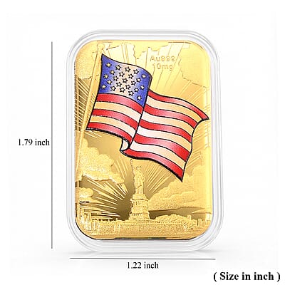American Glory 24k Gold Embossed Sheet 10mg