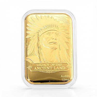 24K Gold Legacy of the Ancient Land – Southwest Style Heritage Embossed Sheet - Product card gallery slide 1 (10178481815865)