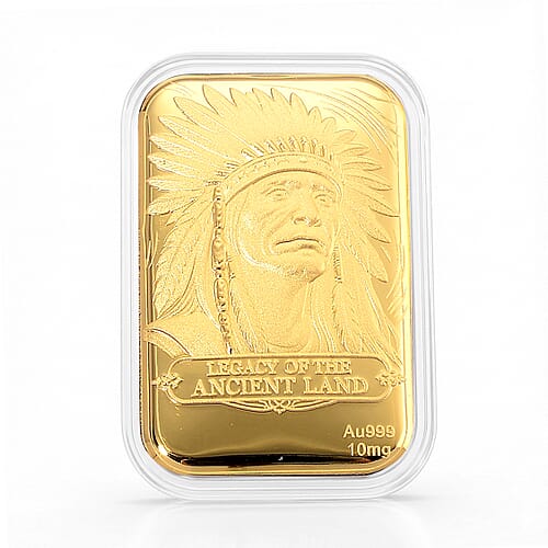 24K Gold Legacy of the Ancient Land – Southwest Style Heritage Embossed Sheet - Product card gallery slide 1 (10178481815865)