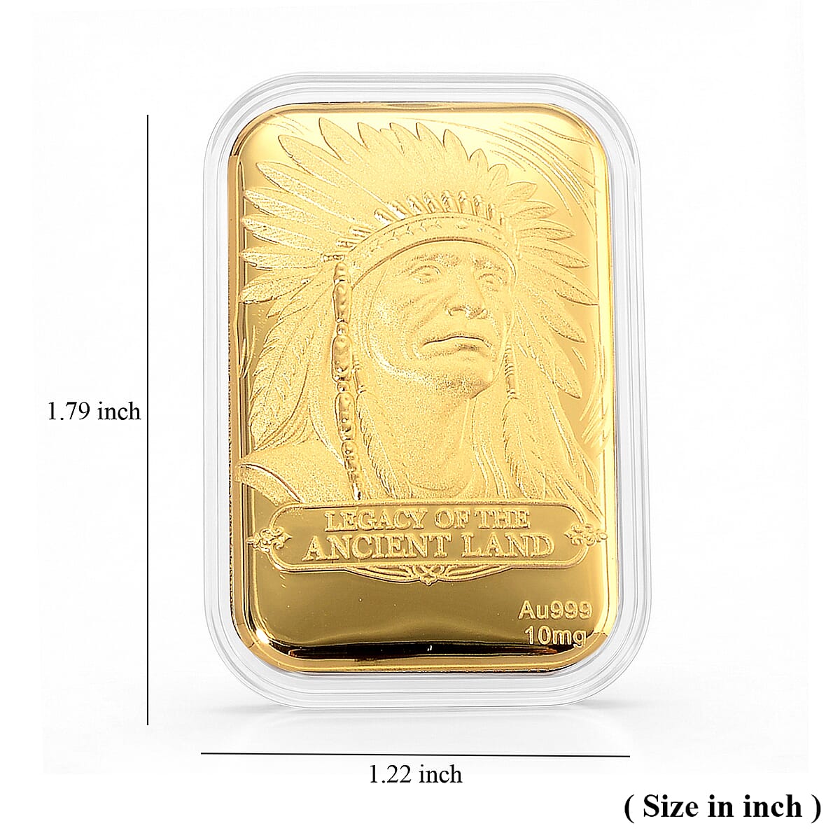 24K Gold Legacy of the Ancient Land &ndash; Southwest Style Heritage Embossed Sheet image number 4