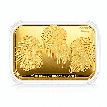 24K Gold Heritage of the Sacred Land – Southwest Style Timeless Spirit Embossed Sheet - Product card gallery slide 1 (10178481783097)