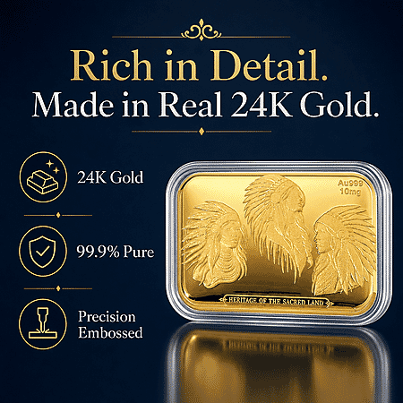 24K Gold Heritage of the Sacred Land – Southwest Style Timeless Spirit Embossed Sheet - Product card gallery slide 2 (10178481783097)