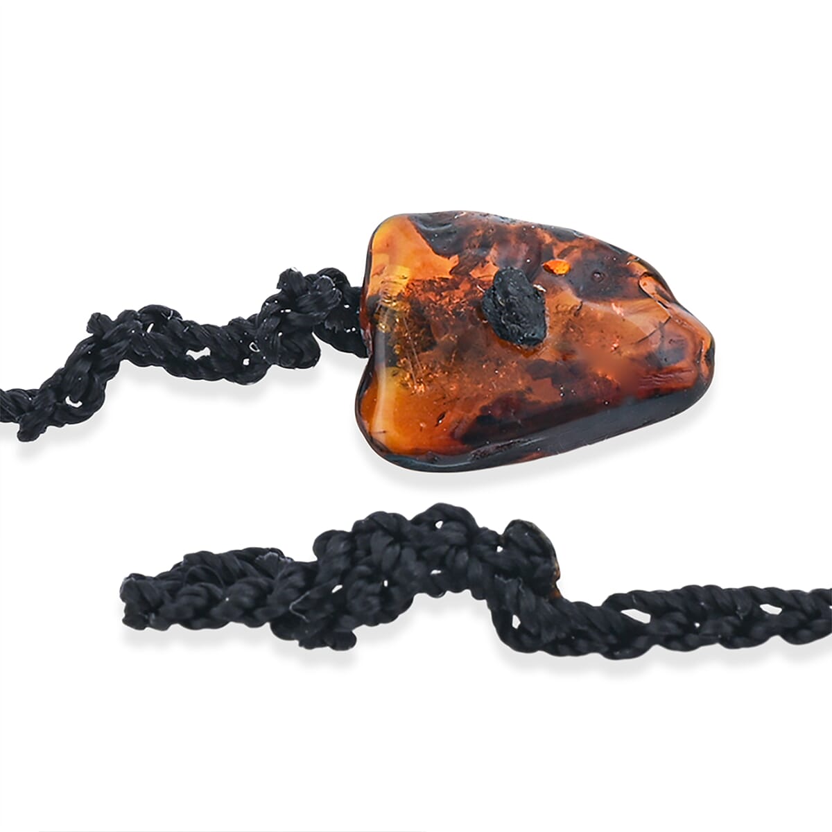 Baltic Amber Rope Chain Necklace 22 Inches image number 3