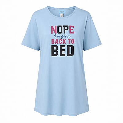 Amanda Paige Lilac Back to Bed Sleep Shirt -2XL