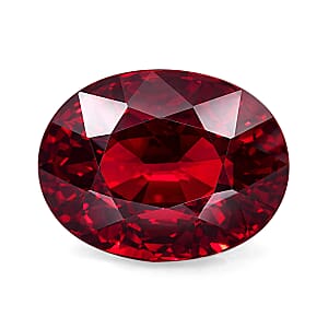 Chairman Vault Collection Certified and Appraised AAAA Ruby (Ovl 9x7 mm) 3.11 ctw