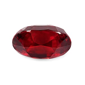 Chairman Vault Collection Certified and Appraised AAAA Ruby (Ovl 9x7 mm) 3.11 ctw